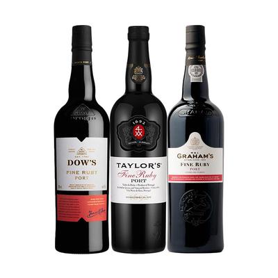 葡萄牙三大名庄组合红宝石波特酒