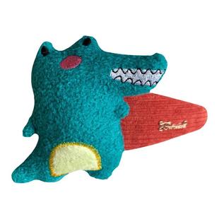 韩版大号网红恐龙洗脸前额bb夹可爱少女侧边刘海夹卡通水果碎发夹