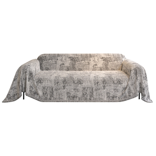 2026新款沙发巾轻奢高级感四季通用沙发盖布懒人全包一片式坐垫子