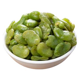 达湾云南保山绿心蚕豆250g蚕豆零食兰花豆下酒菜无壳绿心蚕豆片