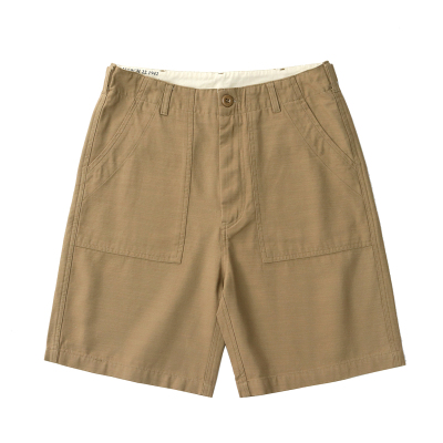 OG-107竹节肌理军事风工装短裤