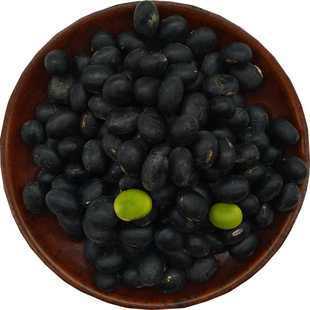 绿心黑豆大黑豆苏北农家自产青仁黑豆醋黑豆乌皮绿芯黑豆5斤包邮