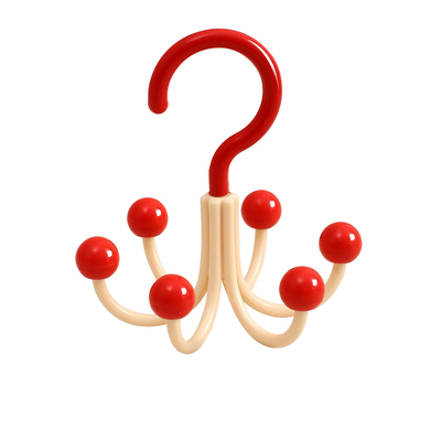 挂钩多巴胺旋转六爪收纳吊钩衣柜