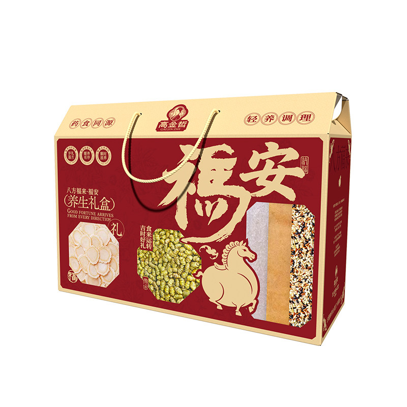 高金哲花茶礼盒西洋参