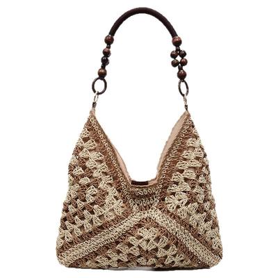 2025春夏镂空编织托特包