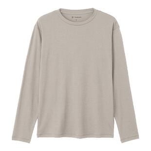 Goldwin秋长袖T恤柔软混羊毛休闲运动内搭上衣通勤男女同款