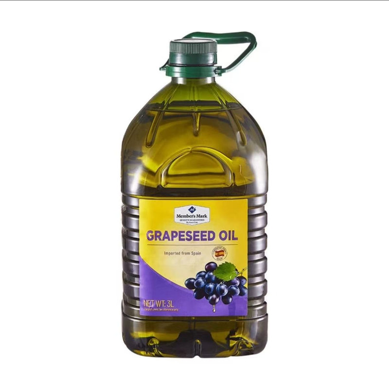 MM西班牙进口葡萄籽油3L食用油