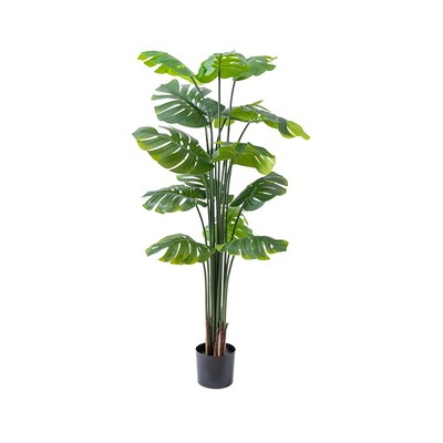 仿真龟背竹植物盆栽北欧绿植组合