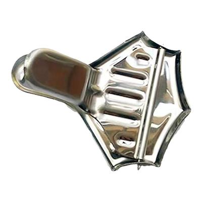 日本进口榨汁器切片柠檬挤压汁器不锈钢夹子家用橙子压榨果汁手动