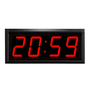 充电计时器LED电子秒表比赛大屏会议倒计时面试辩论赛时钟提醒器