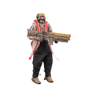 3.75寸赛博透明雨衣1/18兵人衣服适配酸雨暗源BFS可动玩具模型上