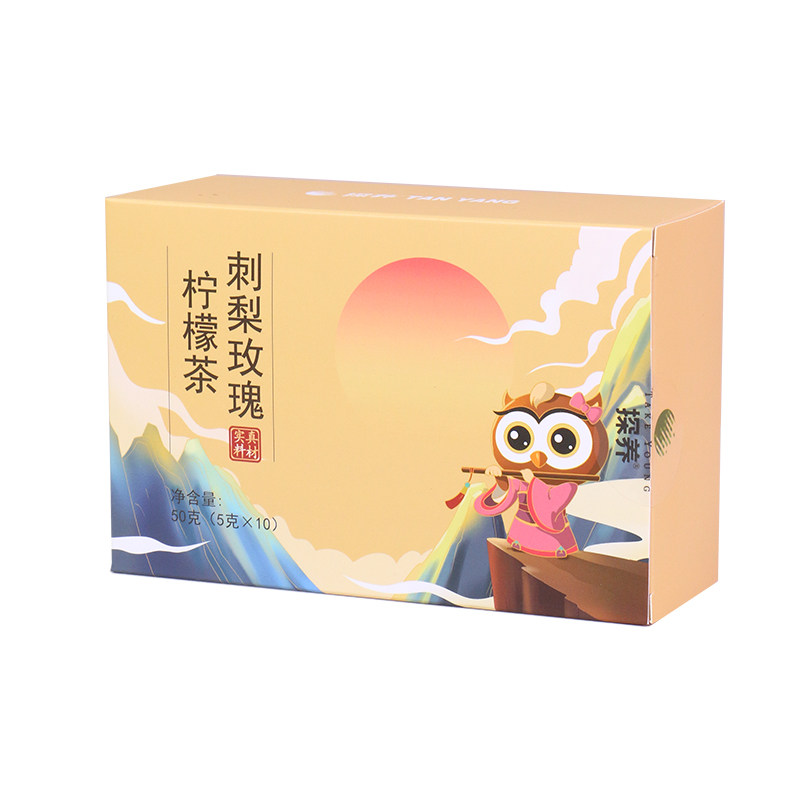 刺梨柠檬茶女神水白茶金桔水果茶