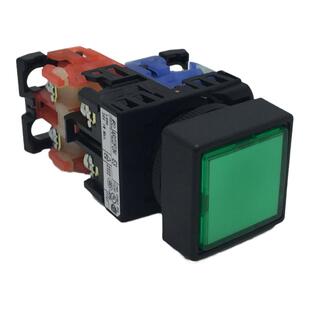 富士富上方形带灯平头按钮AP/AR22FOM-11E3G/R/W/S/A/YF0M-E4 F5M