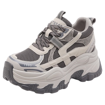 星期六【内增高8CM】显瘦老爹鞋