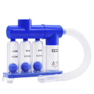 呼吸训练器医用肺部呼吸锻炼肺活量阻力练习儿童小学生专用三球仪