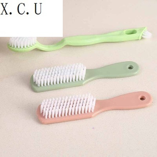 新款衣刷清洁服鞋刷硬毛洗衣板刷塑料软毛鞋刷家用子洗多功能刷u.