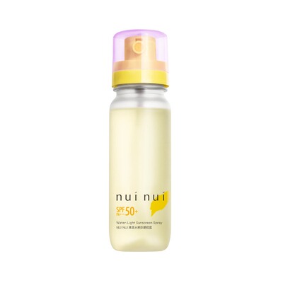 nuinui新款清透水感防晒喷雾90ml