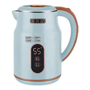 万利达2025新款家用烧水壶保温一体智能恒温316不锈钢开电热水壶