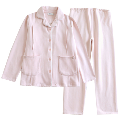 孕妇秋冬季睡衣产后德绒加厚保暖