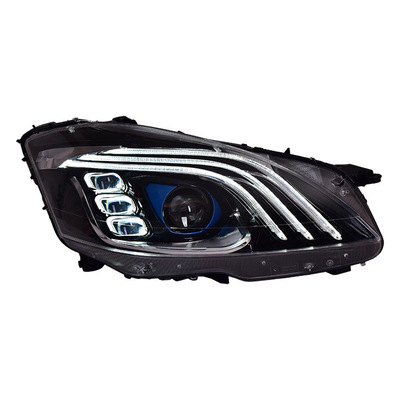 迈巴赫S级W221LED透镜大灯总成