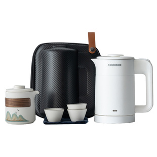 烧水壶旅行便携茶具户外快客杯小套装茶艺喝茶随行一壶三杯功夫