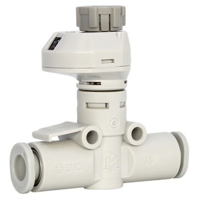 带刻度显示带锁-SMC-直通节流阀