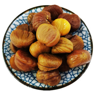 囍桂子油栗仁散装称重500g小包装即食去壳海盐红茶栗子甘栗仁零食