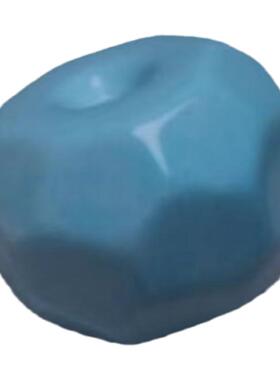 diy高瓷绿松石面包圈手持扣子