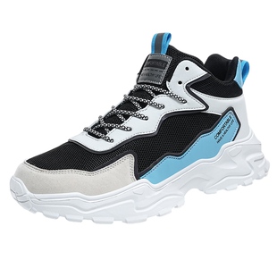 春夏透气内增高男鞋10cm网面跑步运动鞋男内增高鞋休闲鞋增高板鞋