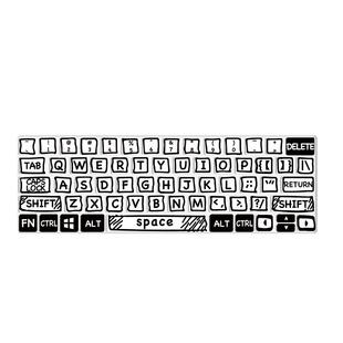 适用于macbook键盘膜苹果电脑air13保护m1笔记本matebook14荣耀magicbook联想15小新yoga14s卡通16贴膜pro14