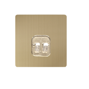 强力粘钩无痕贴挂钩脸盆架壁挂置物架贴片配件免打孔浴室抓扣贴片