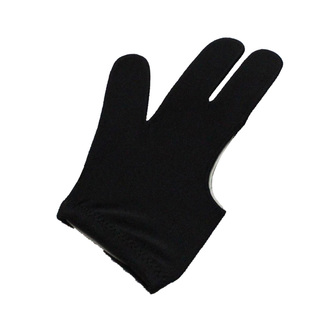 职业台球三指手套纯色台球高弹性专用手套斯诺克桌球手套桌球配件