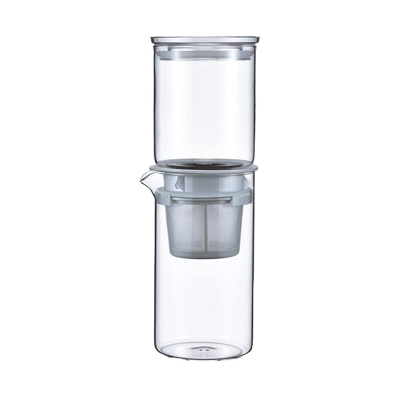 HARIO日本进口冰滴咖啡壶冷萃咖啡壶冷萃茶壶wdd-5手冲咖啡600ml