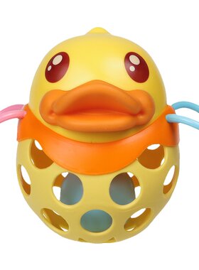 B.Duck新生婴儿玩具可啃咬摇铃