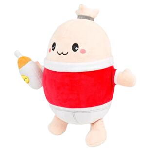 香肠派对游戏周边小肠肠玩偶抱枕公仔可拆卸奶瓶儿童生日开学礼物