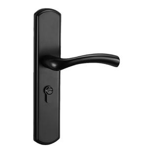 卧室门锁室内家用房间锁具木门把手金色手柄老式通用型免改孔换锁