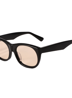黑框茶片墨镜女高级感素颜镜