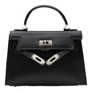 真皮百搭box牛皮二代小方包包女2025秋冬高级感手提单肩斜挎包包