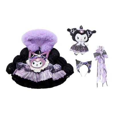 女童洛丽塔库洛米羽绒服冬装