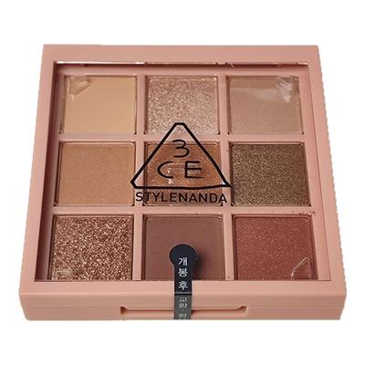 3CE九宫格眼影橘棕盘灰粉月神盘
