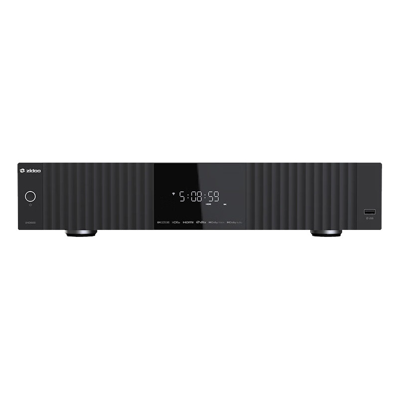 芝杜ZIDOO UHD8000蓝光播放机8KUHD杜比视界硬盘播放器HIFI解码器