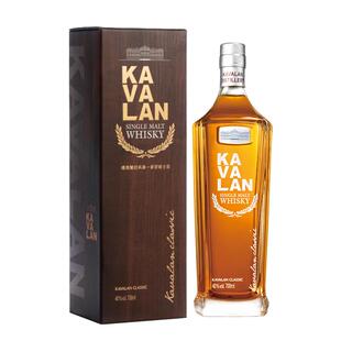 KAVALAN噶玛兰 桶艺协奏系列 经典1#单一麦芽威士忌进口洋酒700ml