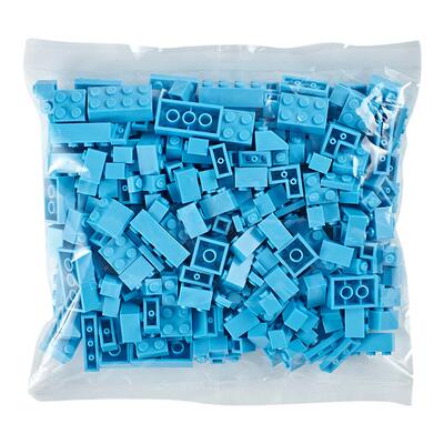 纯色小颗粒积木儿童益智玩具