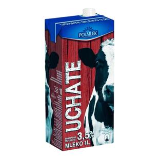 波兰原装进口波美克全脂 纯牛奶1L整箱12盒早餐烘焙奶茶用咖啡饮