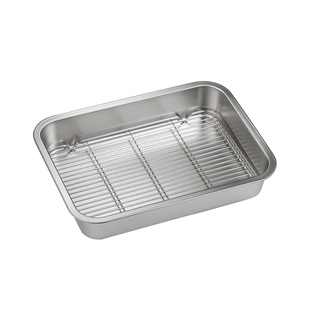 304不锈钢烧烤网铁丝网格网片长方形烤网用具小格沥油网架方形网