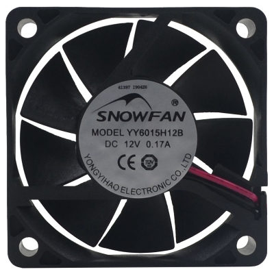 SNOWFAN6CM6015直流12V散热风扇