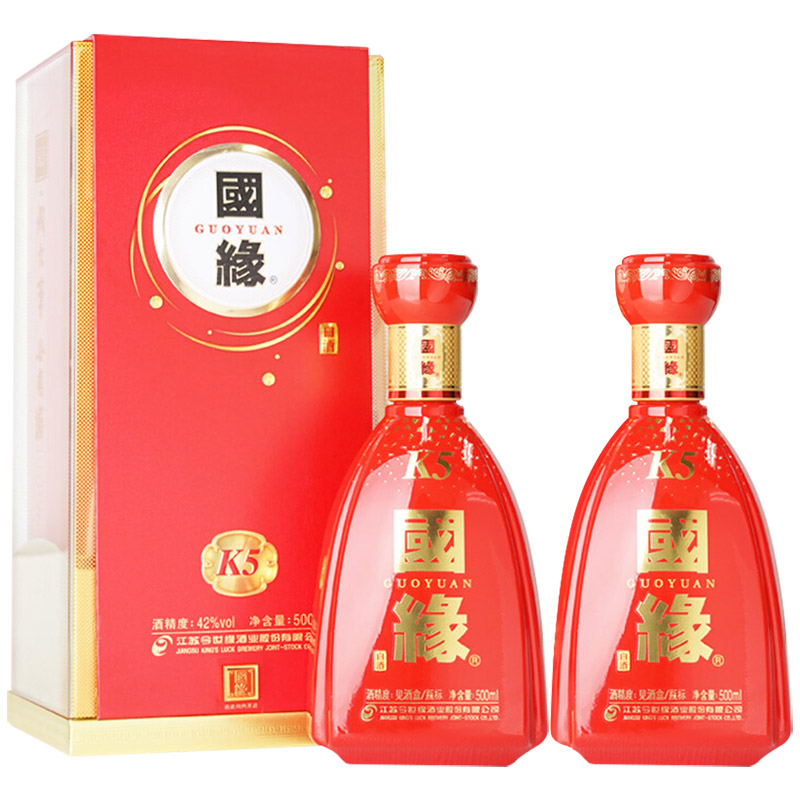 国缘K5醇厚型42度500ml*2