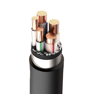 科朗森ZR-YJV22国标铜芯电缆线铠装2/3/4/5芯50 95平方工程线地埋