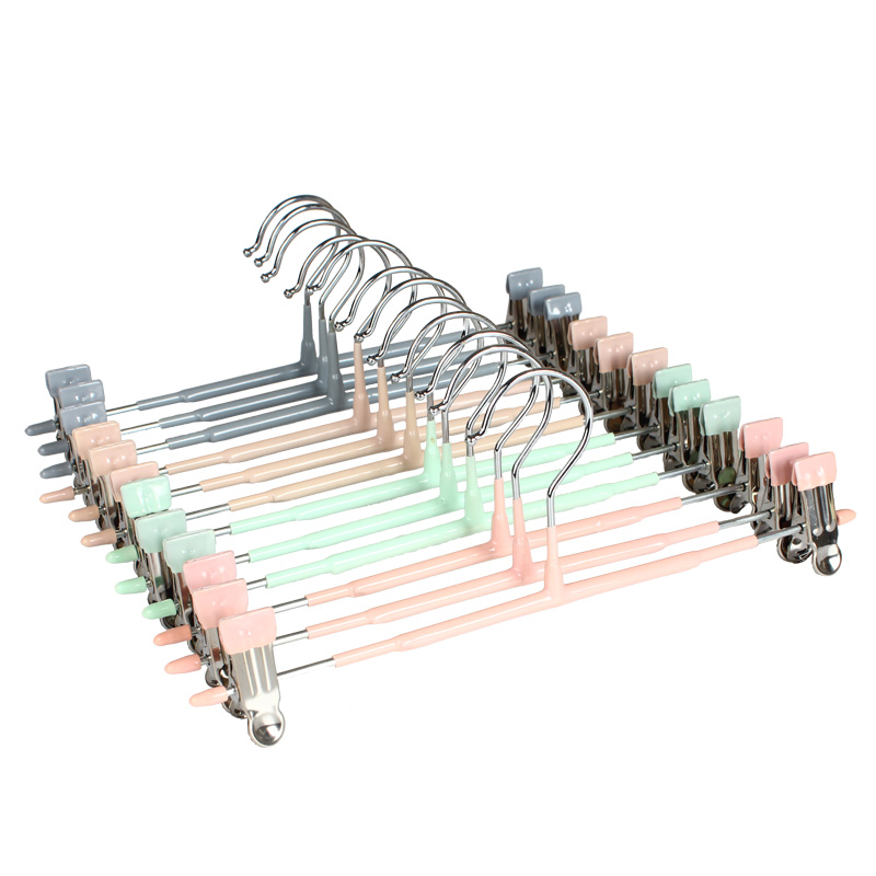 裤架裤夹衣架带夹子家用无痕防滑不锈钢凉内衣晾晒jk马面裙子专用