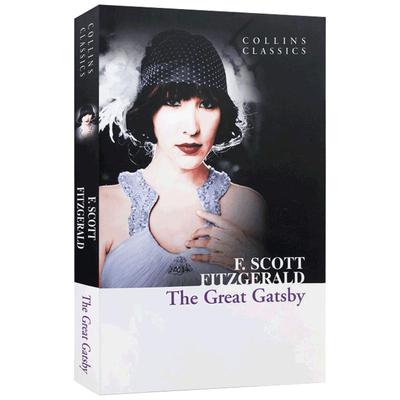 进口 英文原版 The Great Gatsby 了不起的盖茨比菲茨杰拉德 经典美国文学读物 (Collins Classics) 英语书籍